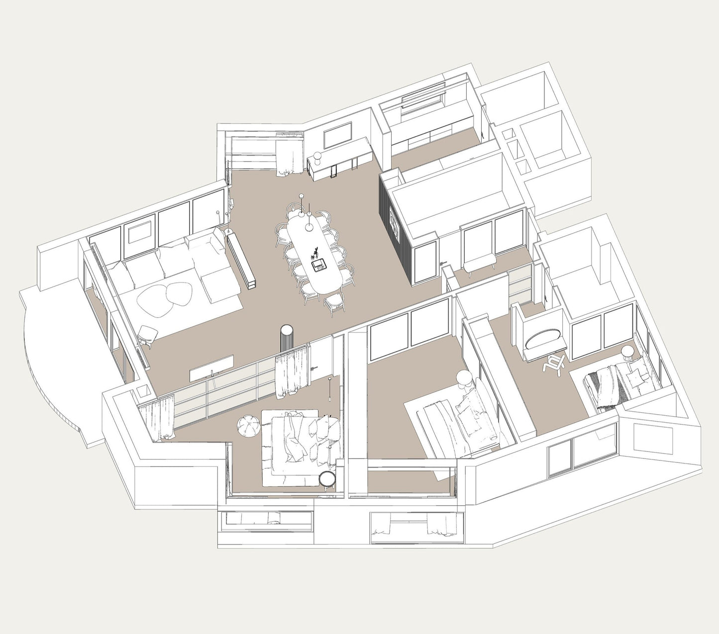 Aпартамент, ж.к Младост, София 150 м2