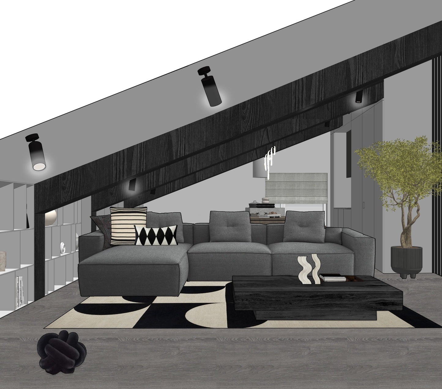 Апартамент кв. Лозенец, София 130 м2